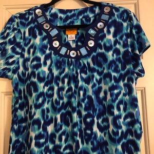 Ruby Rd short sleeve top Petite Large
